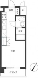 レジディア比治山公園の物件間取画像